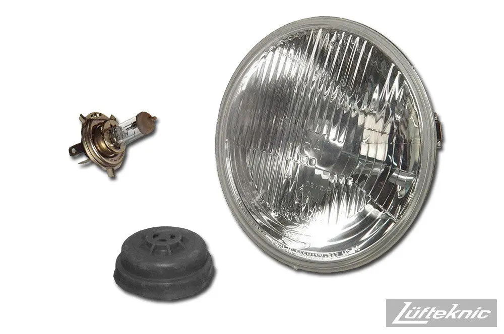 Headlight Conversion Kit For 7" Sealed Beam To H4, Pair - Porsche 911 / 911 Sc / Carrera / Turbo , 1965-1986 1
