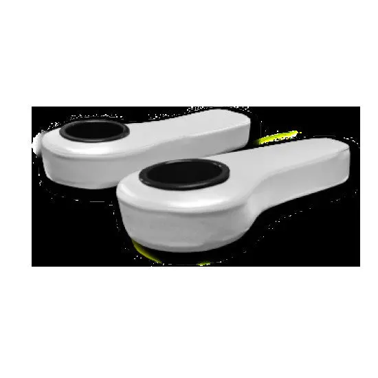 Arm Rest, Pair - White. 1