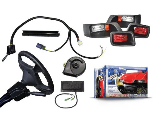 Ultimate Light Kit. Will Fit E-Z-Go Txt Golf Carts. 1