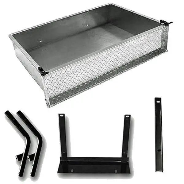 Gtw Aluminum Cargo Box Kit For Yamaha (Models G14-G22) 1