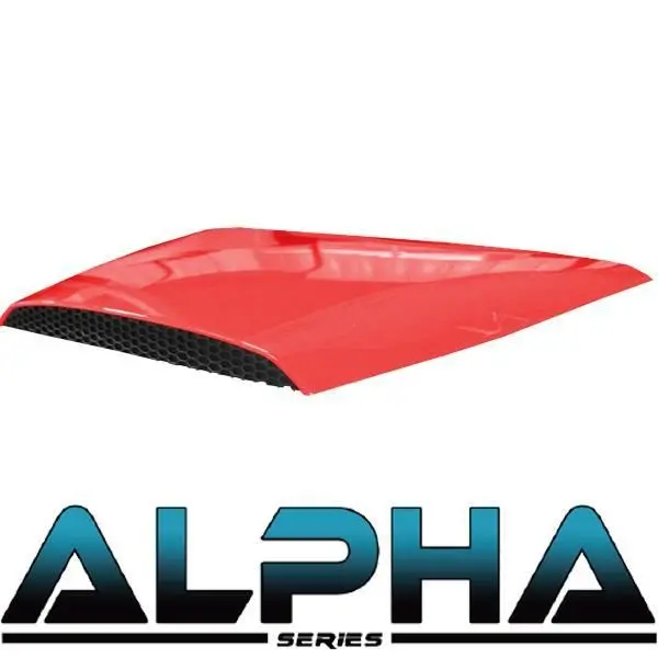Red Hood Scoop For Alpha Body Kits 1