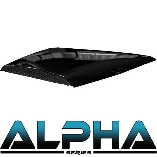 Black Hood Scoop For Alpha Body Kits 1