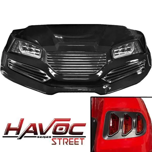 Yamaha G29/Drive Havoc Street Body Kit In Black (Fits 2007-2016) 1