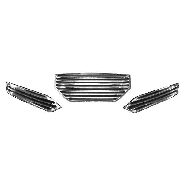 Yamaha G29/Drive Havoc Street Style Chrome Grille Inserts (Fits 2007-2016) 1