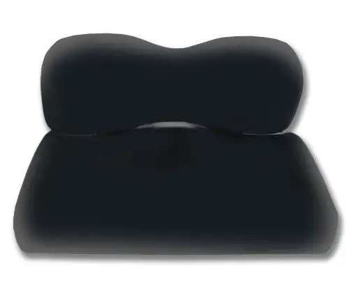 Seat Cover, Front - Black Yamaha Drive. 1