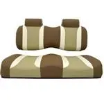 Tsunami Carmel–Oyster W/ Autumn Harvest Club Car Precedent Front Seat Cushions 1
