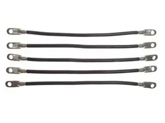 Battery Cable Set 6 Gauge - Club Car & Yamaha 36V G2, G8, G9. 1