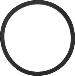 O Ring, Air Filter Intake Gasket - Club Car Precedent Gas. 1