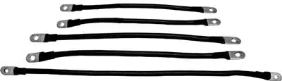 Battery Cable Set 6 Gauge - Ezgo Electric 1986 1/2 To 1994. 1