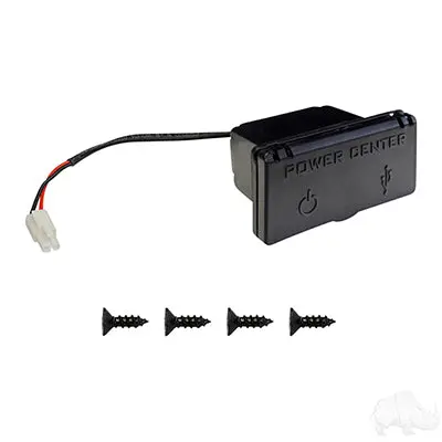 12V Charging Center With 12V Outlet And Usb 1