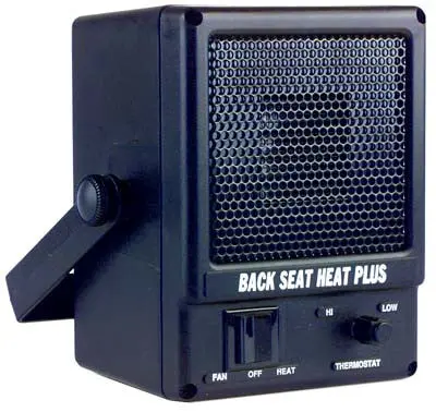 D.C. Electric Heater. Dash, Floor Or Firewall Mountable. 1