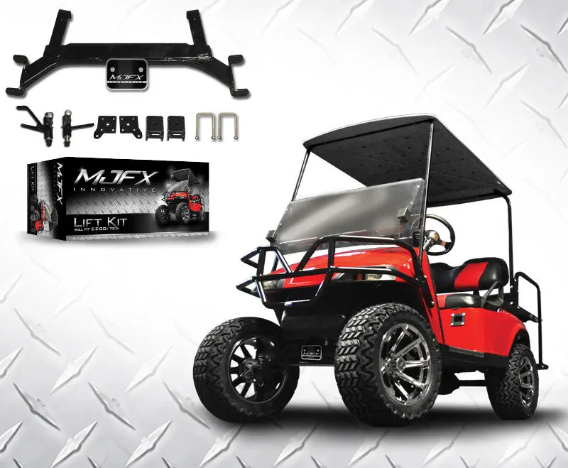 5 Inch Drop Axle Lift Kit. Will Fit E-Z-Go Txt Golf Carts. 1