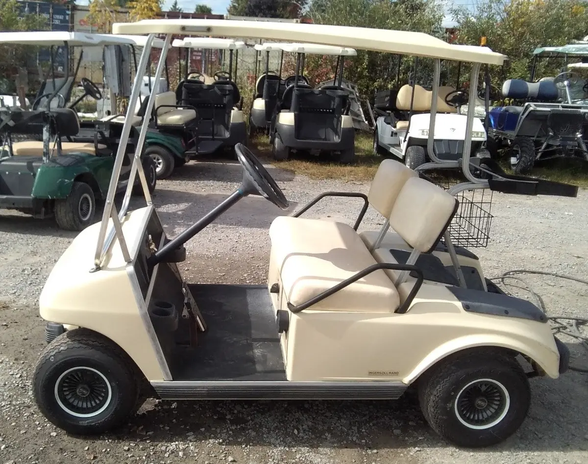 1997 Beige Club Car Gas Ds 1