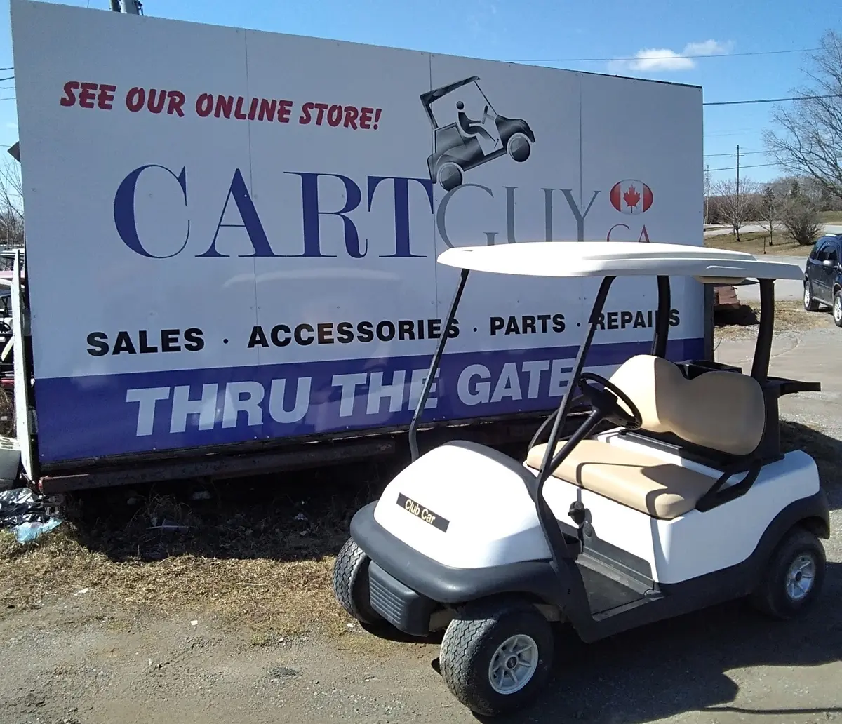 2013 Club Car Gas Precedent Golf Cart 1