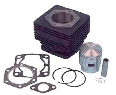 Cylinder Top End Overhaul Piston Kit - Ezgo Gas 1980 To 1988 2 Cycle 1