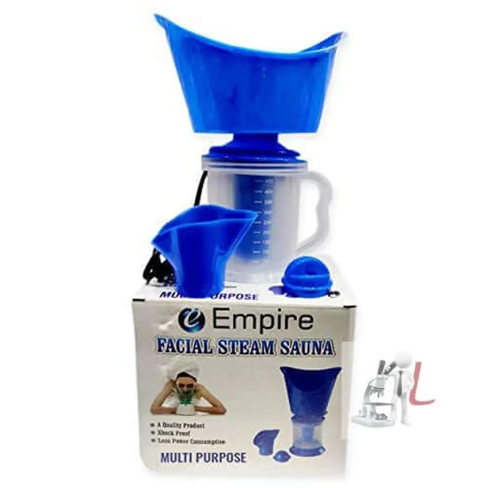 3 In 1 Steam Vaporizer Machine For Cold And Cough (Blue) 2