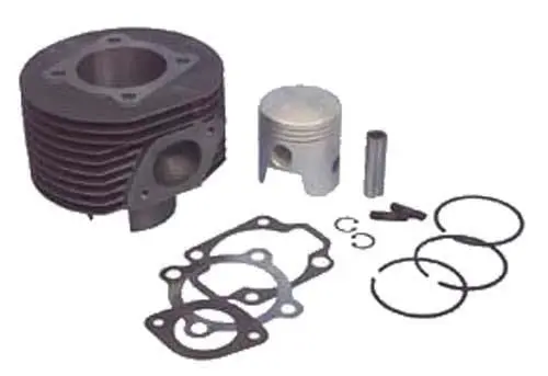 Cylinder And Piston Kit Assembly 2 Cycle- Columbia & Harley Davidson 1967 - 1981 1