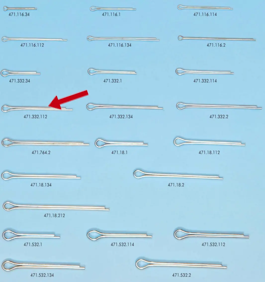 Cotter Pins Standard Zinc Plated 3/32 X 1 1/2 1