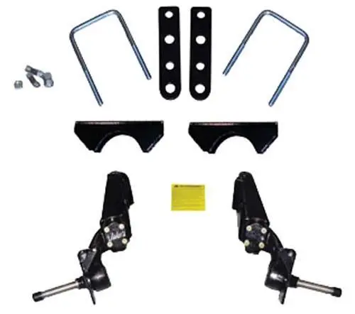 1981-Up Club Car Ds-Carryall - Jake’S 3 Inch Spindle Lift Kit With Mech Brakes 1