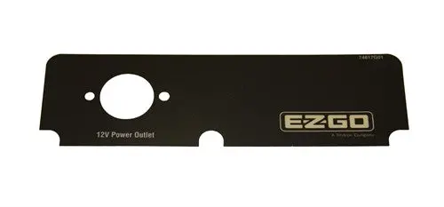 Decal Console With Outlet - Ezgo 1