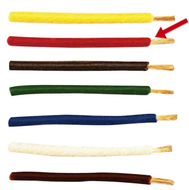 Pvc Coated Primary Wire 12 Gauge Red 1