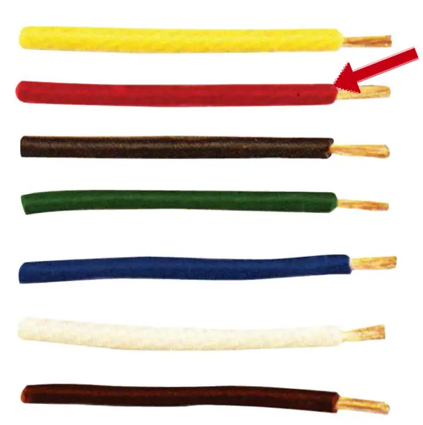 Pvc Coated Primary Wire 16 Gauge Red 1