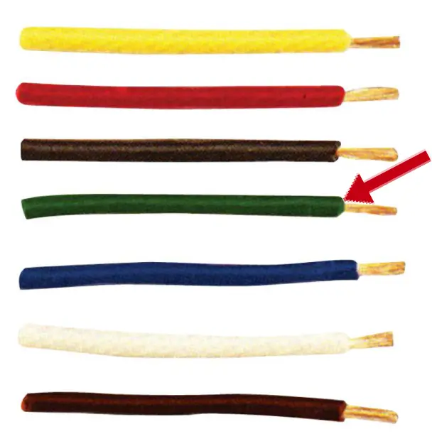 Pvc Coated Primary Wire 16 Gauge Green 1