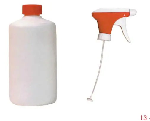500 Ml / 1/2 Litre Bottle & Spray Adapter 1