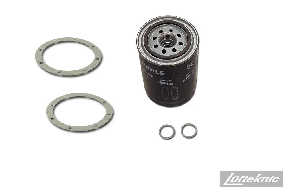 Engine Oil Filter Kit W/ Crush Rings - Porsche 911, 930 Turbo 1972-1983 1