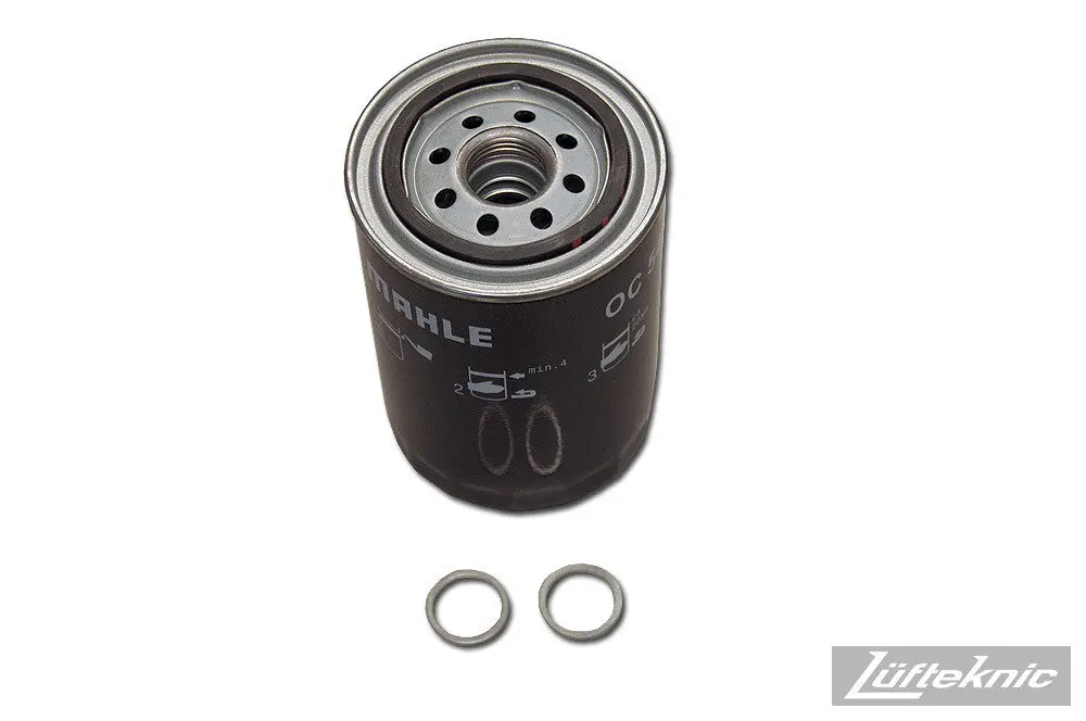 Engine Oil Filter Kit W/ Crush Rings - Porsche 911, 930 Turbo & Type 964 C2 / C4, 1984-1994 1
