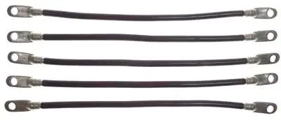 36 Volt Battery Cable Set, 4 Gauge - Club Car Ds Electric. 1