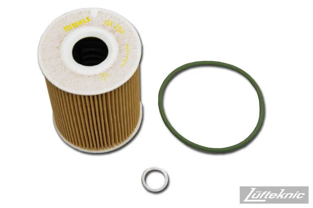 Engine Oil Filter Kit W/ Crush Ring - Porsche Cayenne 4.8 V8, Panamera 1