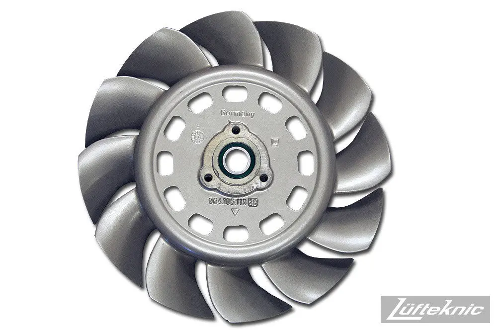 Alternator Impeller Engine Cooling Fan - Porsche 911 Type 964, 993 C2, C4, C4s, Rs 1