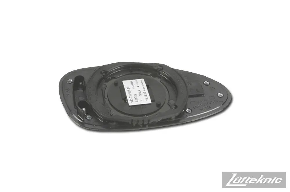 Door Mirror Glass, Left - Porsche 911 Turbo Type 964, C2 / C4 / Turbo Type 993, 968, 928 1993-1995 1