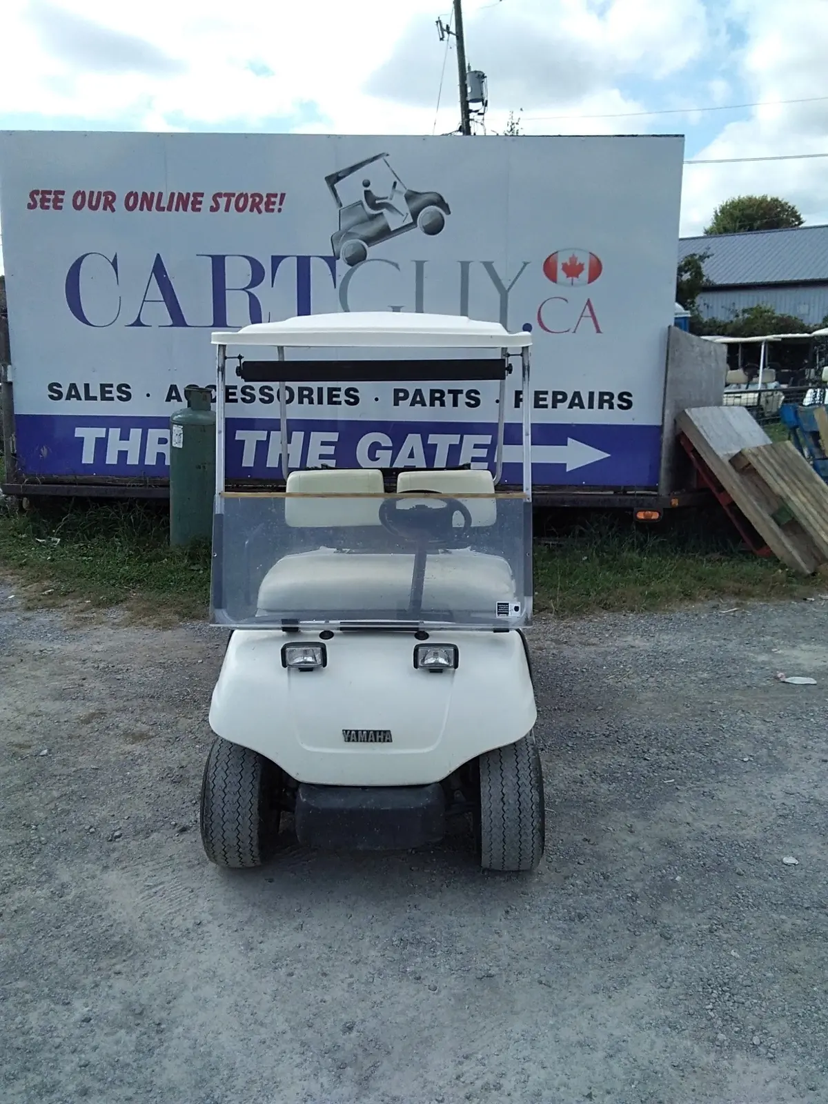 1998 Yamaha Gas Golf Cart G16 1