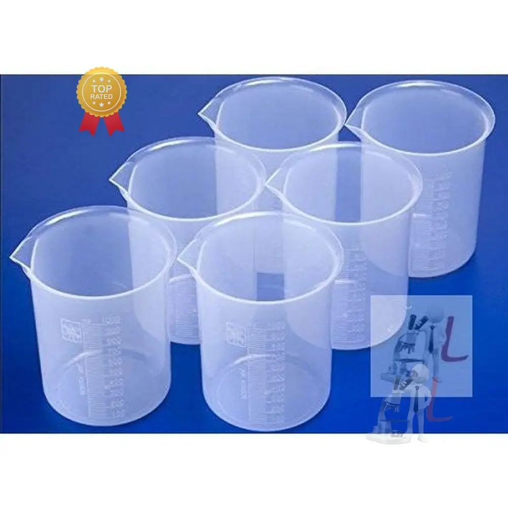 Beaker 1000Ml Pack Of 6 Polypropylene 1