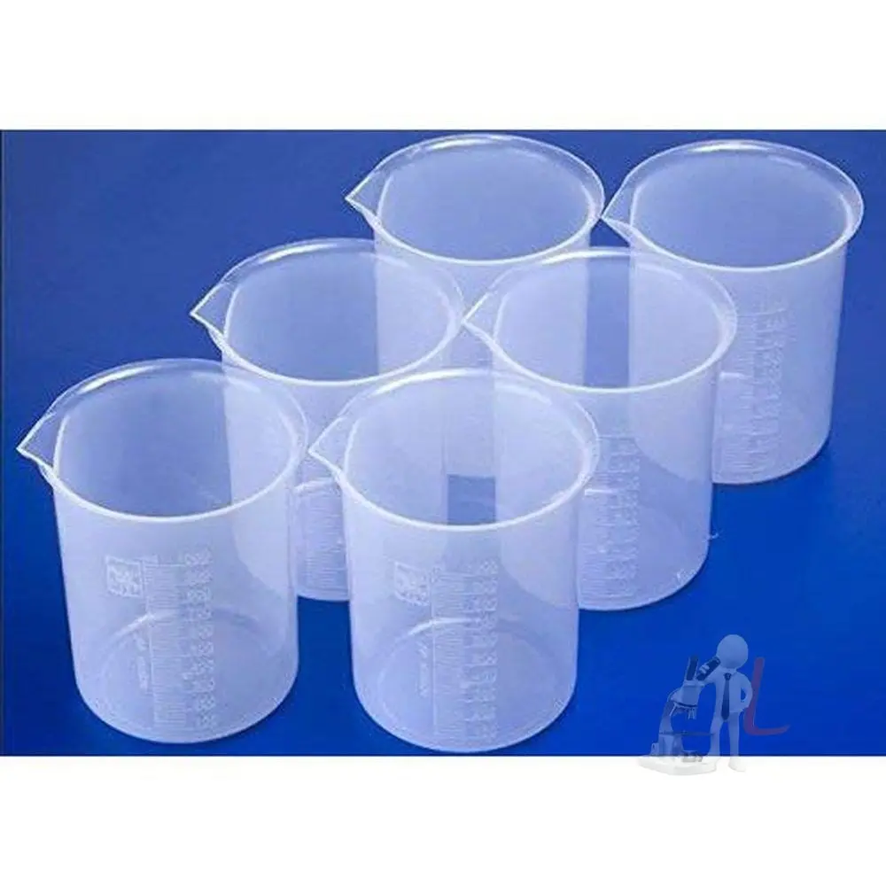 Beaker 1000Ml Pack Of 6 Polypropylene 1