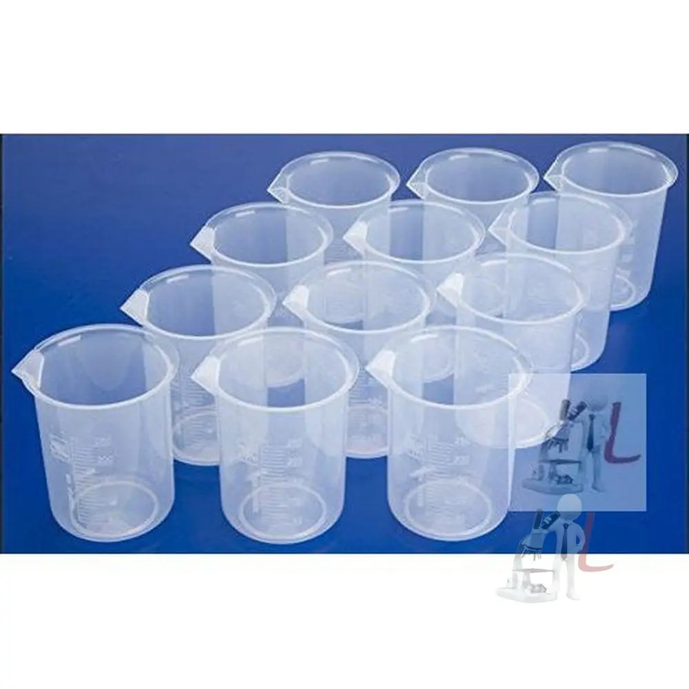 Beaker 250Ml Pack Of 12 Polypropylene 1