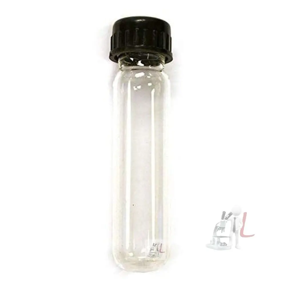 Borosilicate Test Tube With Screw Cap - Culture Tubes - 15Ml {Pack Of 50} 2