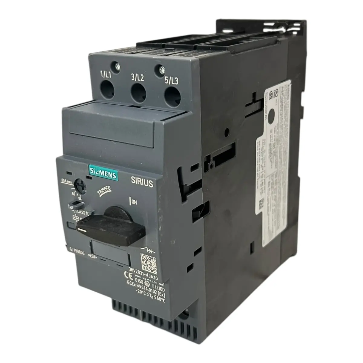 Siemens Leistungsschalter Motorschutz 54 -65A 3Rv2031-4Ja10 Leistungsschalter 1