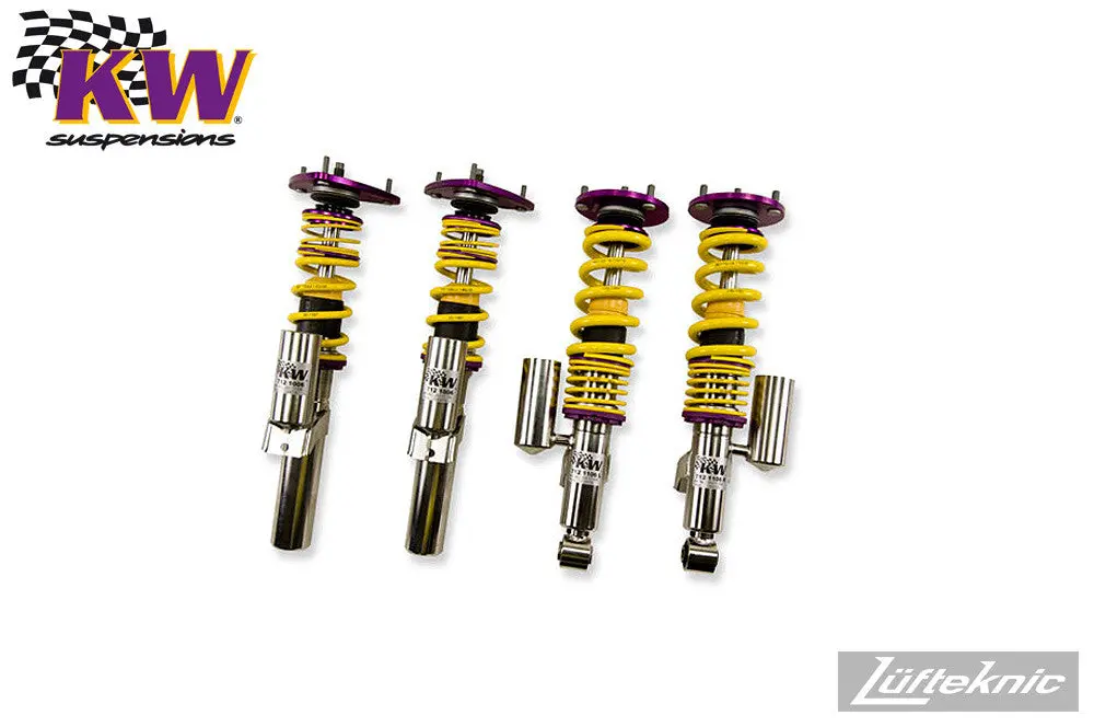Kw Clubsport 2-Way Suspension W/ Top Mounts - Porsche 911 C4 & C4s Type 997, 2006-2012 1