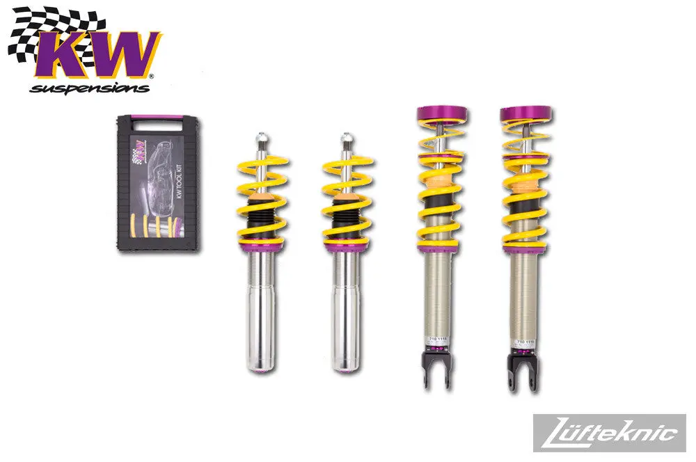 Kw Variant 3 Coilover Suspension - Porsche 911 C2, C2s Type 991 W/O Pasm, 2012+ 1