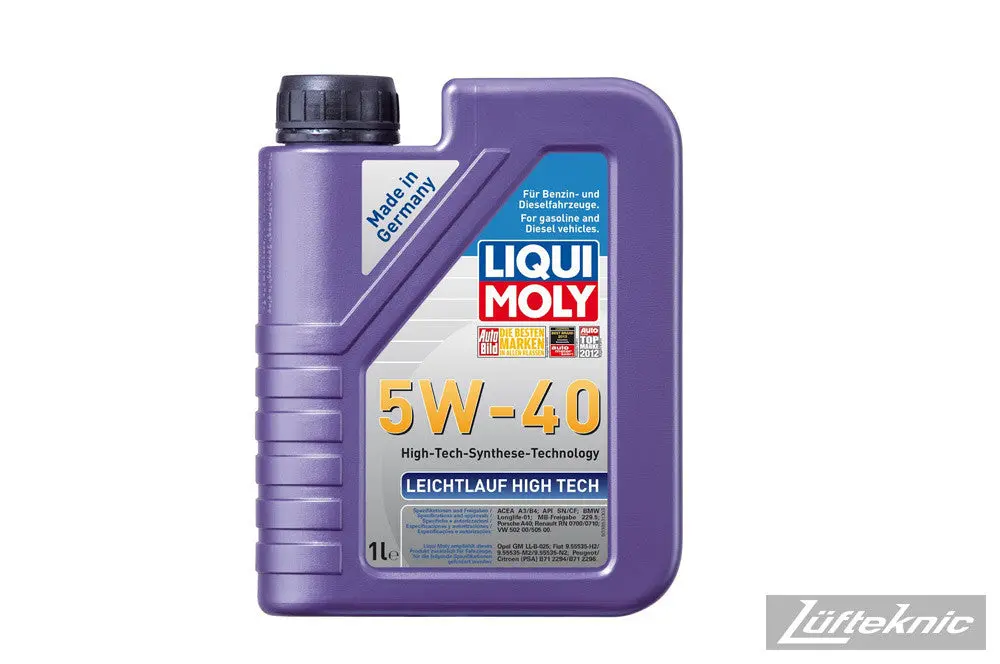 Engine Oil - Liqui Moly 5W40 Leichtlauf High Tech Synthetic 1 Liter 1