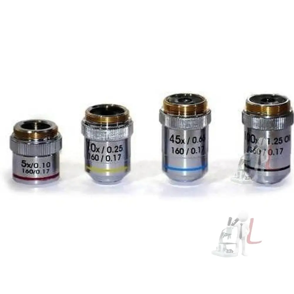 Microscope Objective Lens Set By Labcare 1