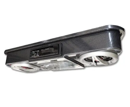 Carbon Fiber Console With Led Lights 1