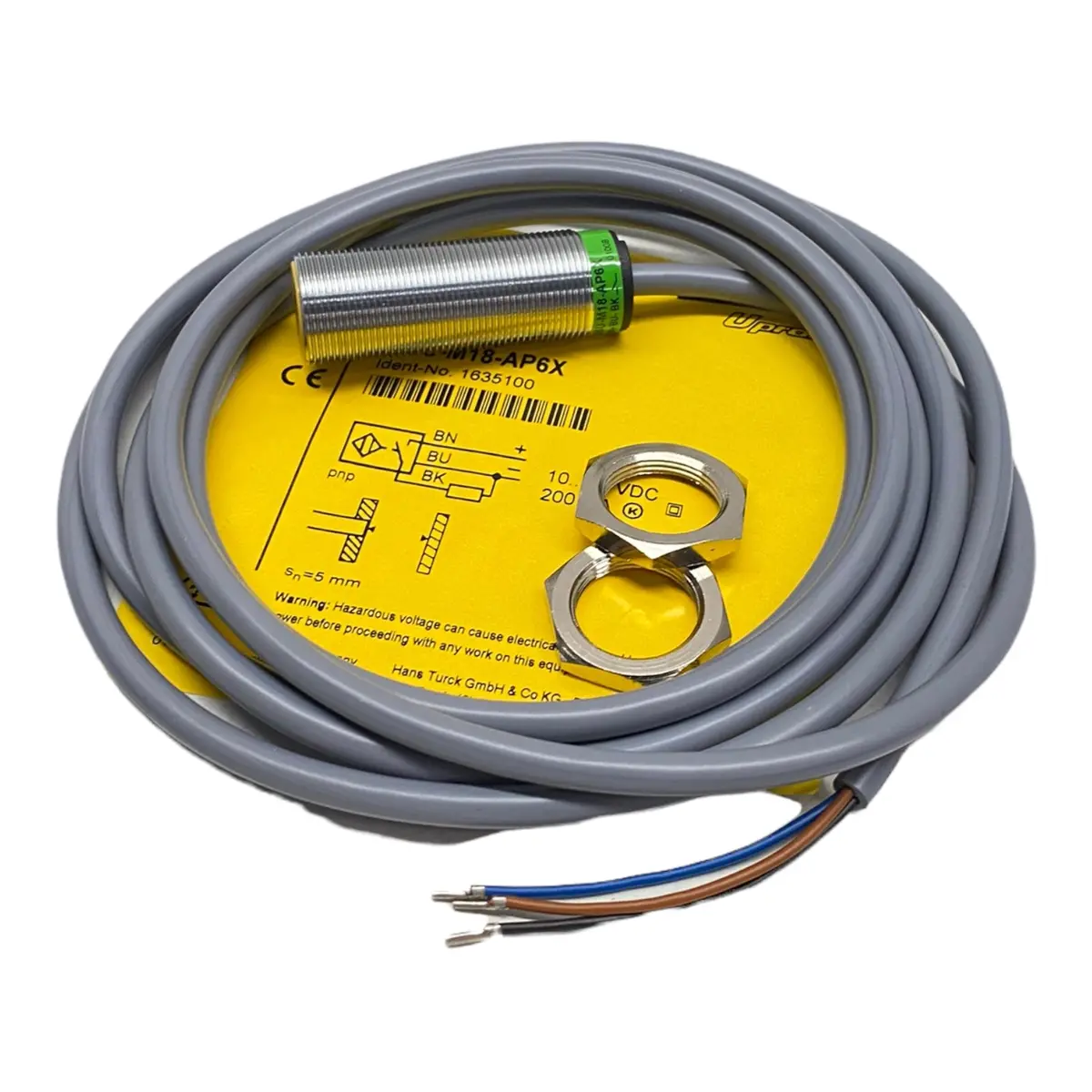 Turck Bi5u-M18-Ap6x Induktiver Sensor 1635100 Bündig 10-30 V Dc - Industrie 1