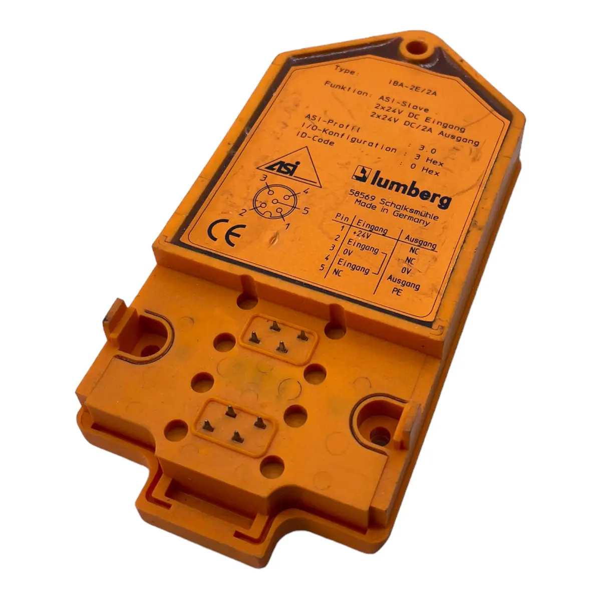 Lumberg Iba-2E/2A Asi-Slave Modul 24 V Dc - Für Industriellen Einsatz Industrie 1