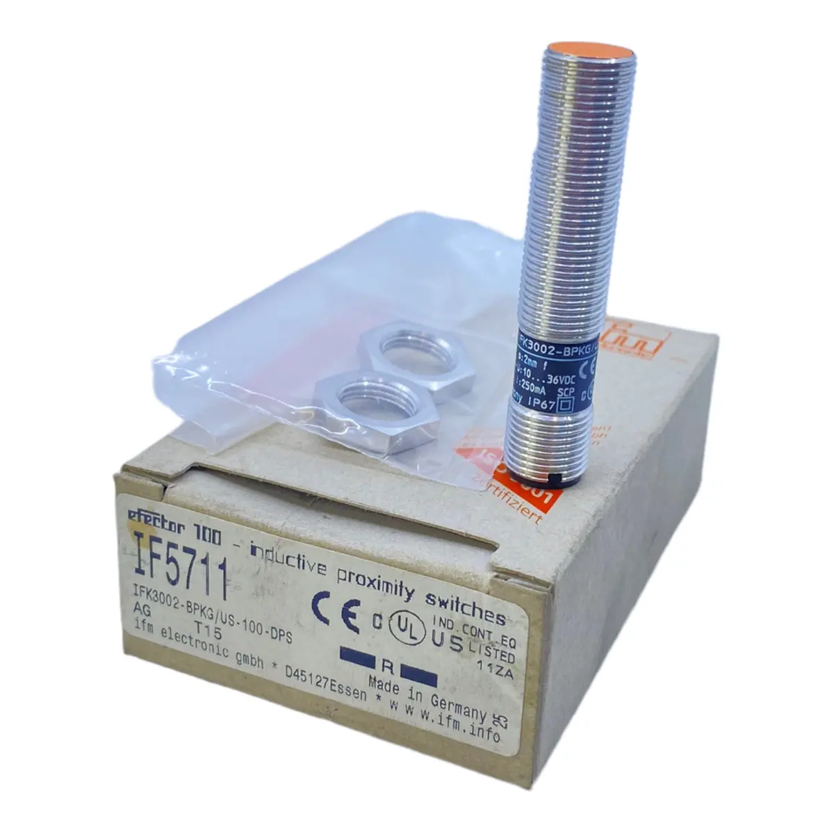 Ifm If5711 Induktiver Näherungsschalter 10.....26V Dc 250 Ma - Industrie Einsatz 1