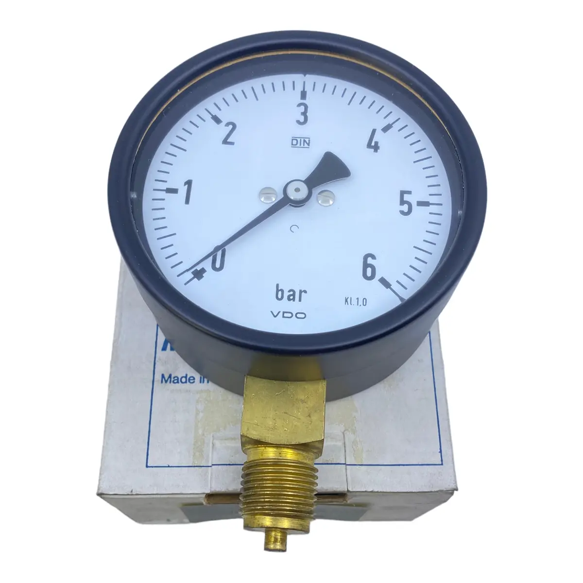Vdo 1525074007 Manometer 6 Bar - Für Industriellen Einsatz Manometer Industrie 1