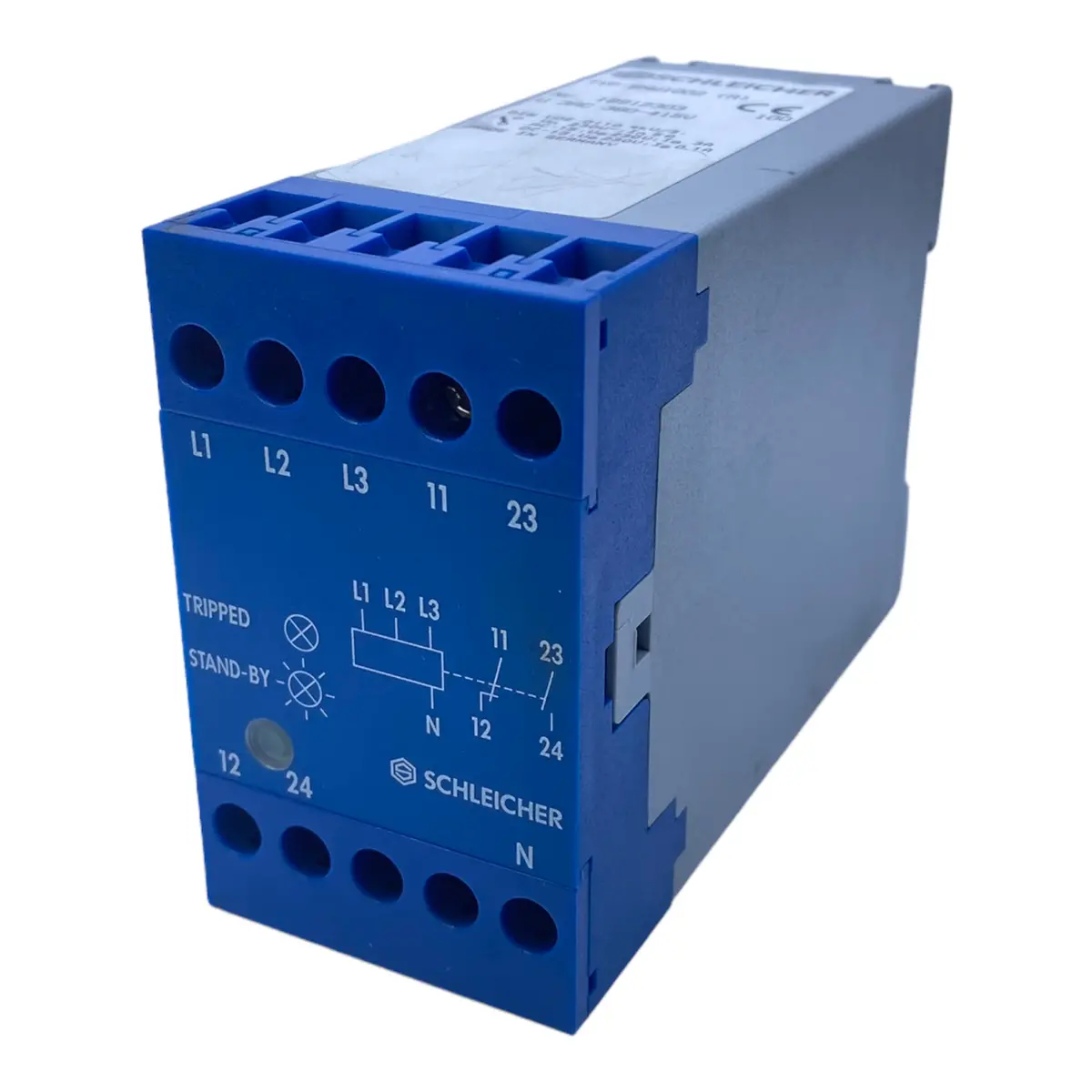 Schleicher Snw1002 Not Aus Relais 18912303 Зас 380-415V - Industrie Einsatz 1